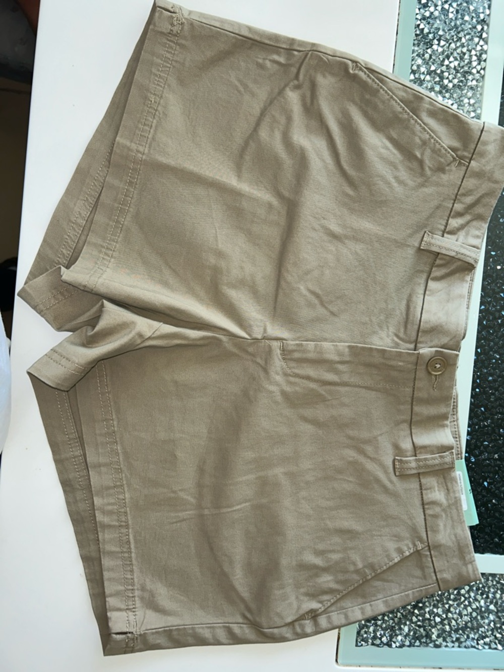 Magellan Outdoors Khaki Tan Women's Bermuda Shorts